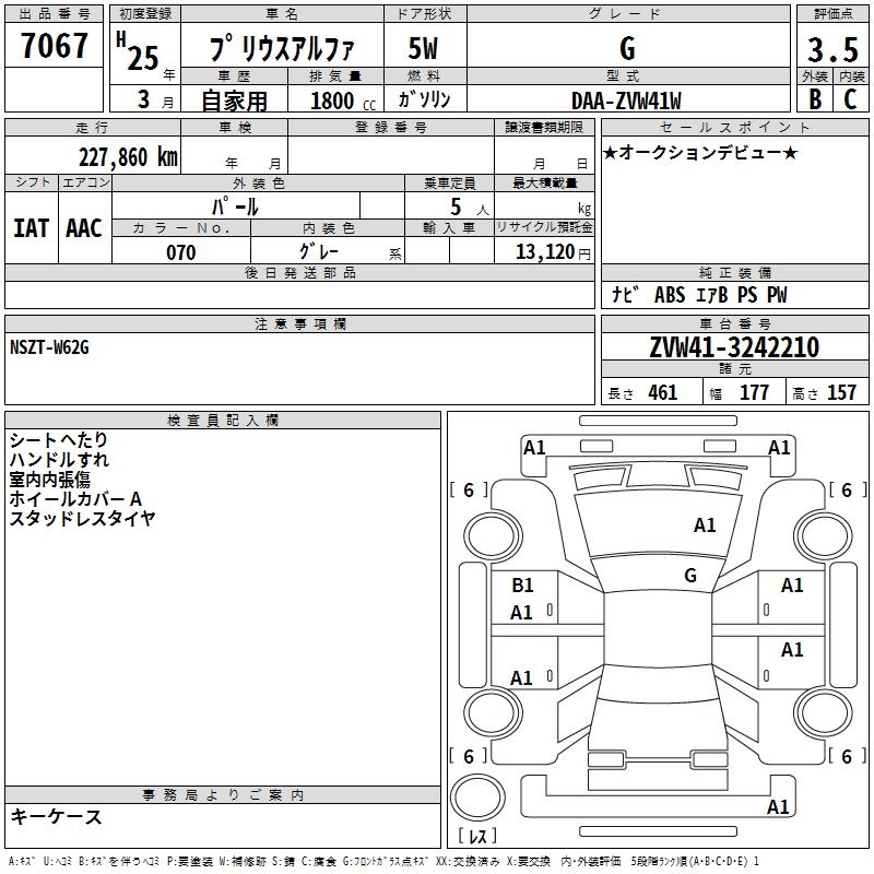 TOYOTA PRIUS ALPHA
