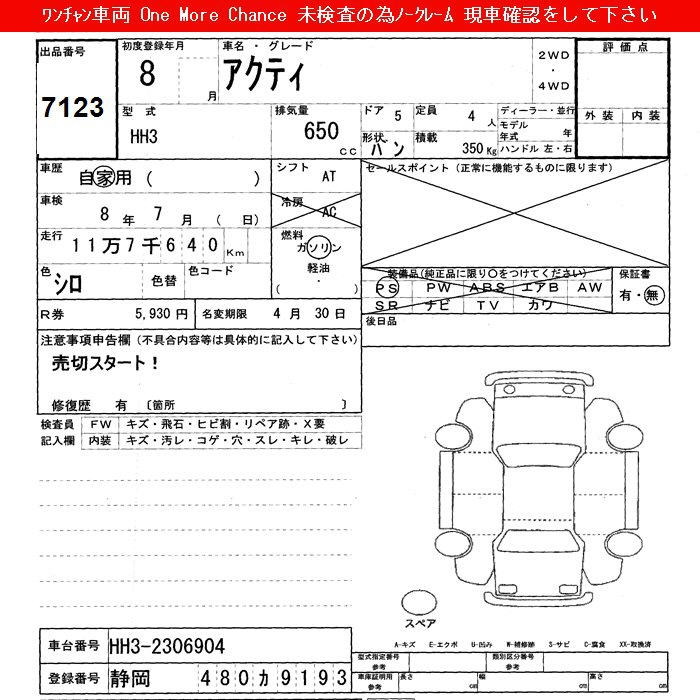 HONDA ACTY