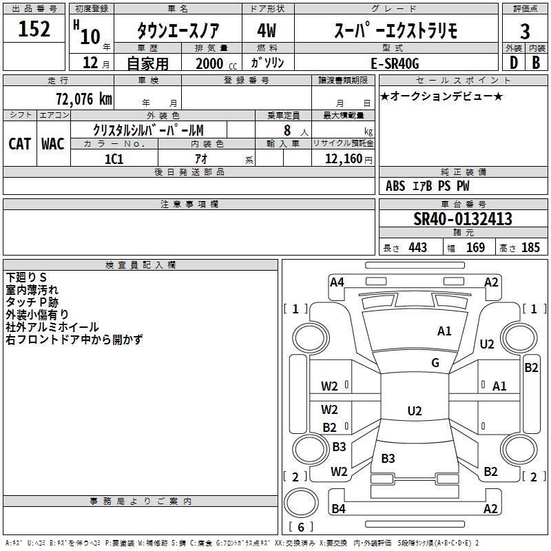TOYOTA TOWN ACE NOAH