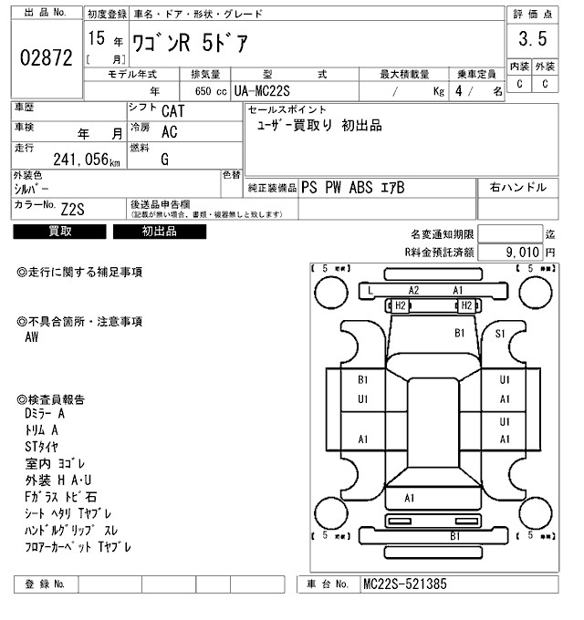 SUZUKI WAGON R