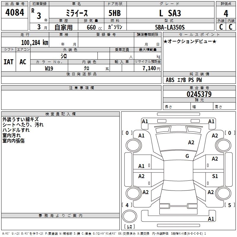 DAIHATSU MIRA E:S