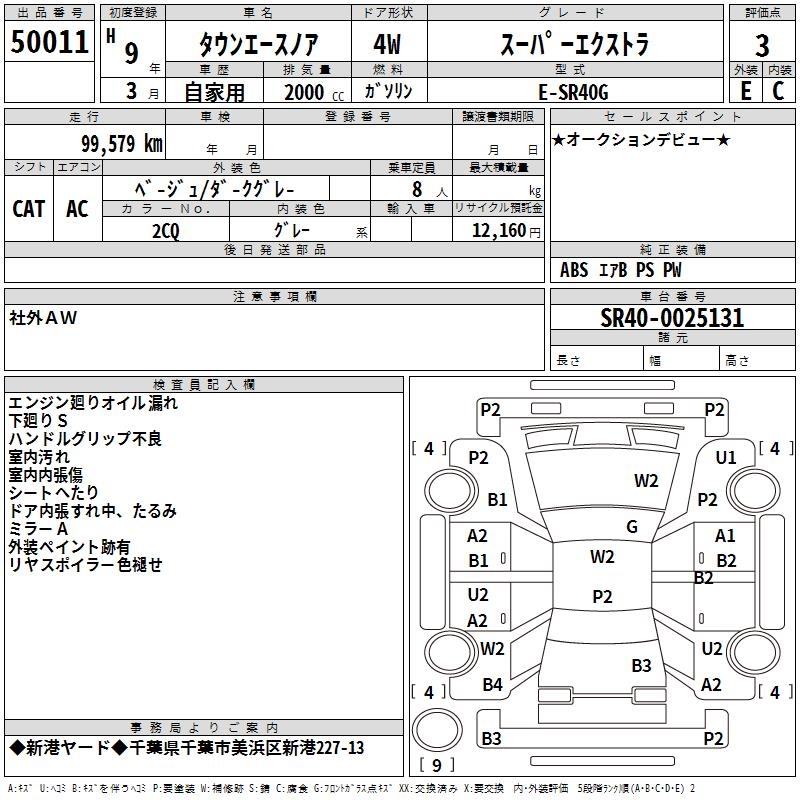 TOYOTA TOWN ACE NOAH