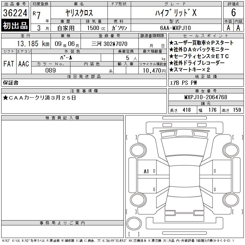 TOYOTA YARIS CROSS