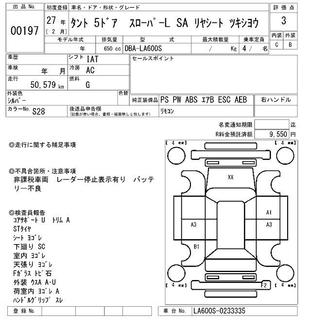 DAIHATSU TANTO