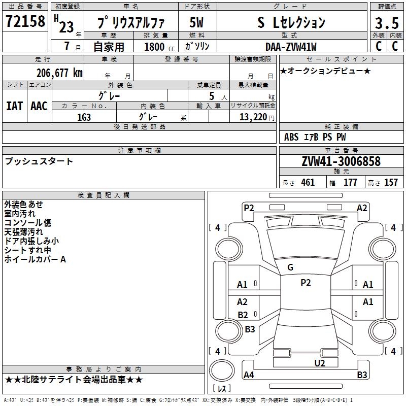 TOYOTA PRIUS ALPHA