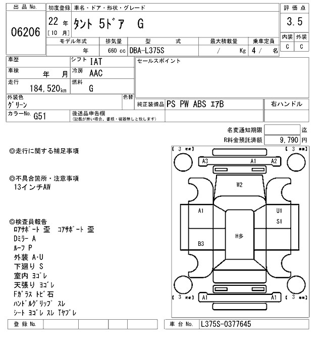 DAIHATSU TANTO
