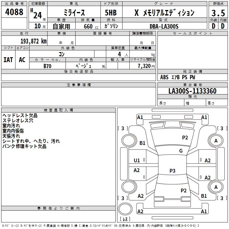 DAIHATSU MIRA E:S