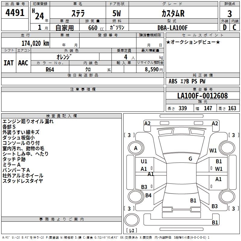 SUBARU STELLA