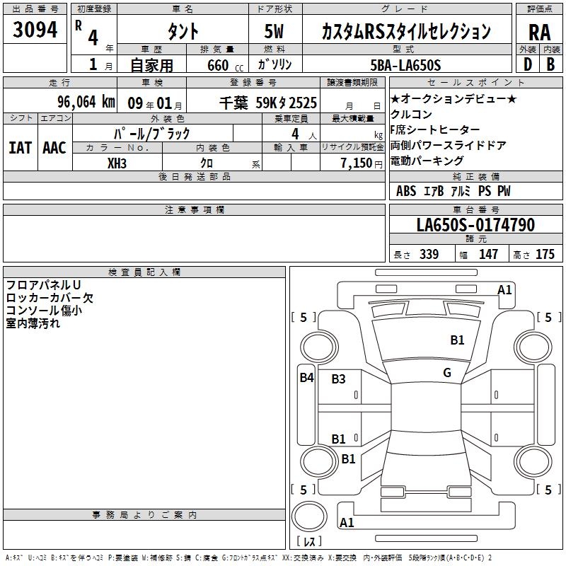 DAIHATSU TANTO