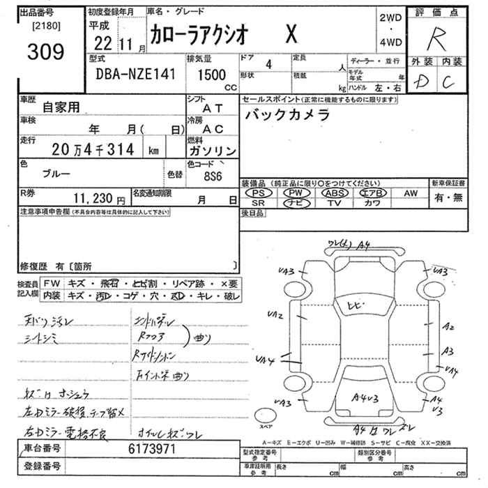 TOYOTA COROLLA AXIO