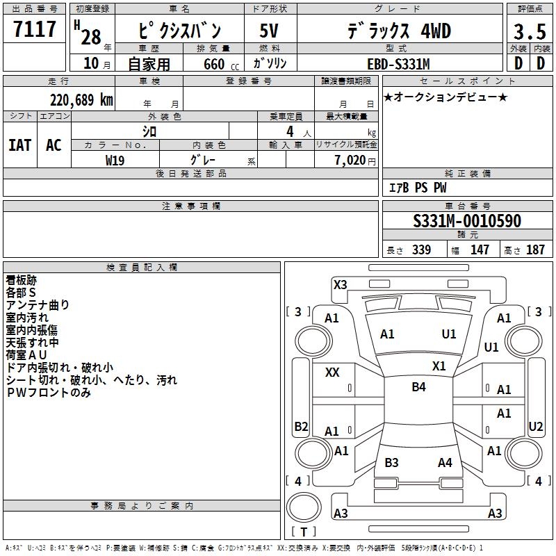 TOYOTA PIXIS VAN