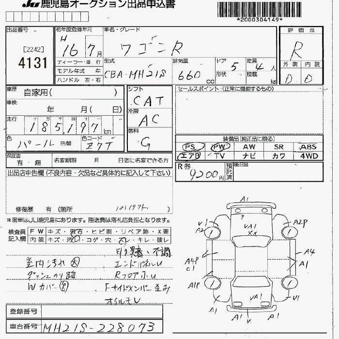 SUZUKI WAGON R