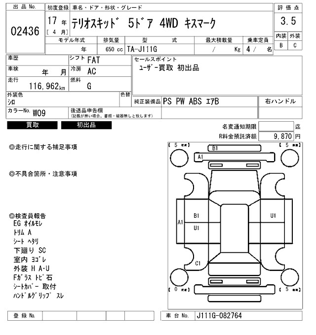 DAIHATSU TERIOS KID