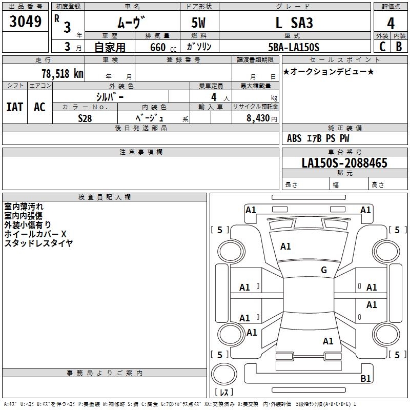 DAIHATSU MOVE