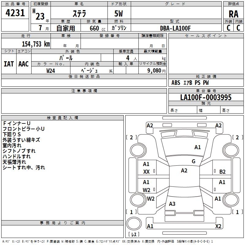 SUBARU STELLA