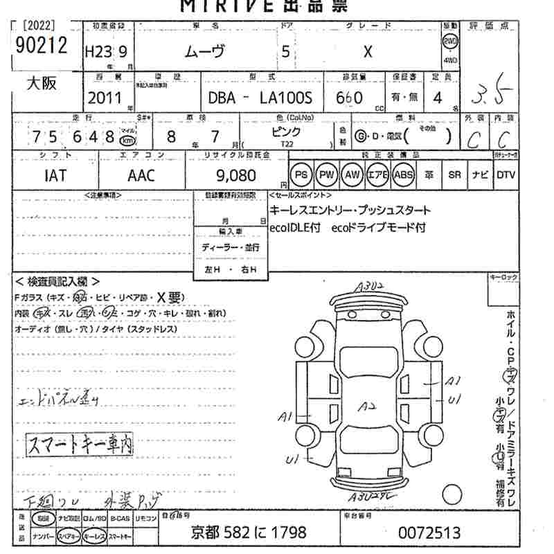 DAIHATSU MOVE