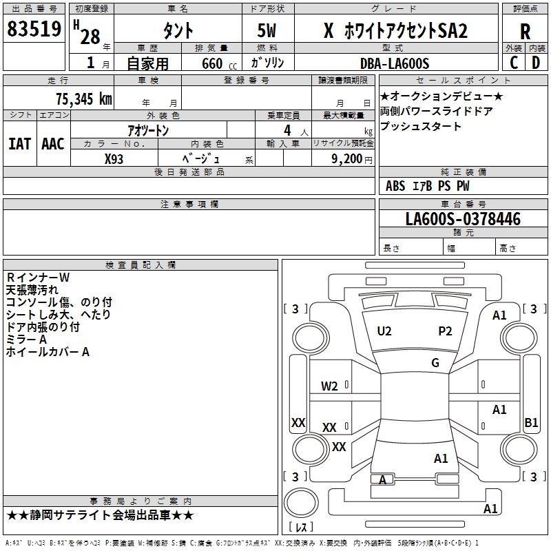 DAIHATSU TANTO