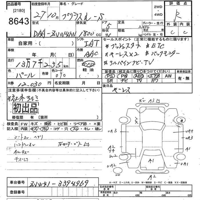 TOYOTA PRIUS ALPHA