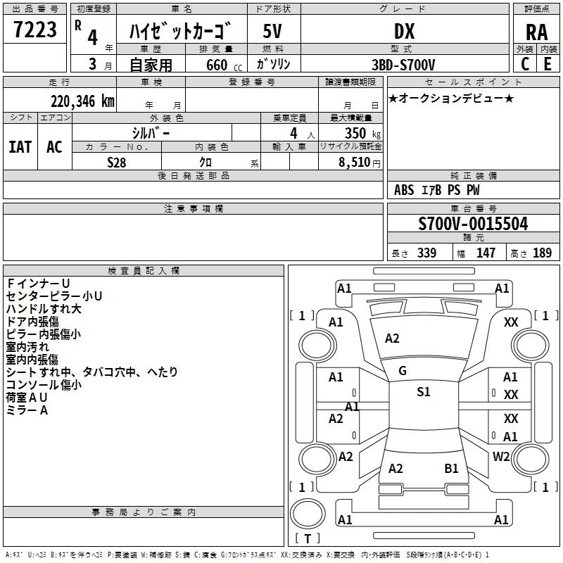 DAIHATSU ATRAI