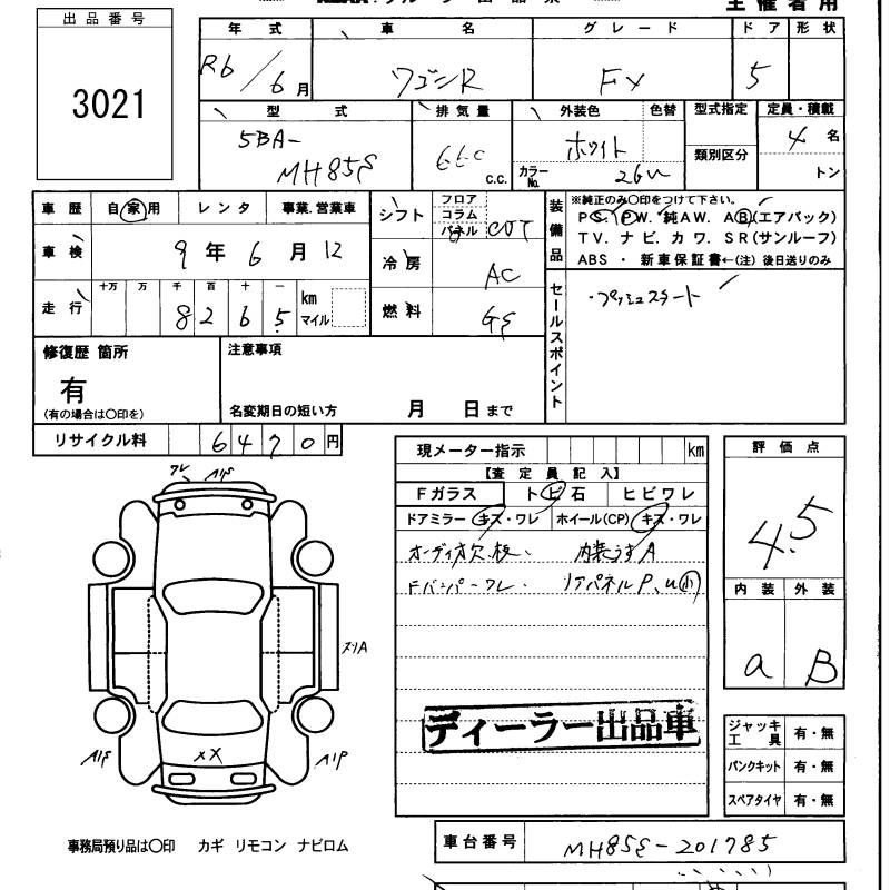SUZUKI WAGON R