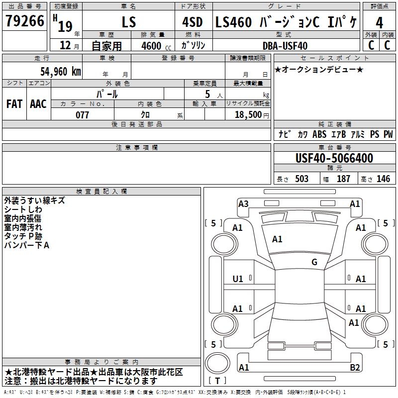 LEXUS LS460