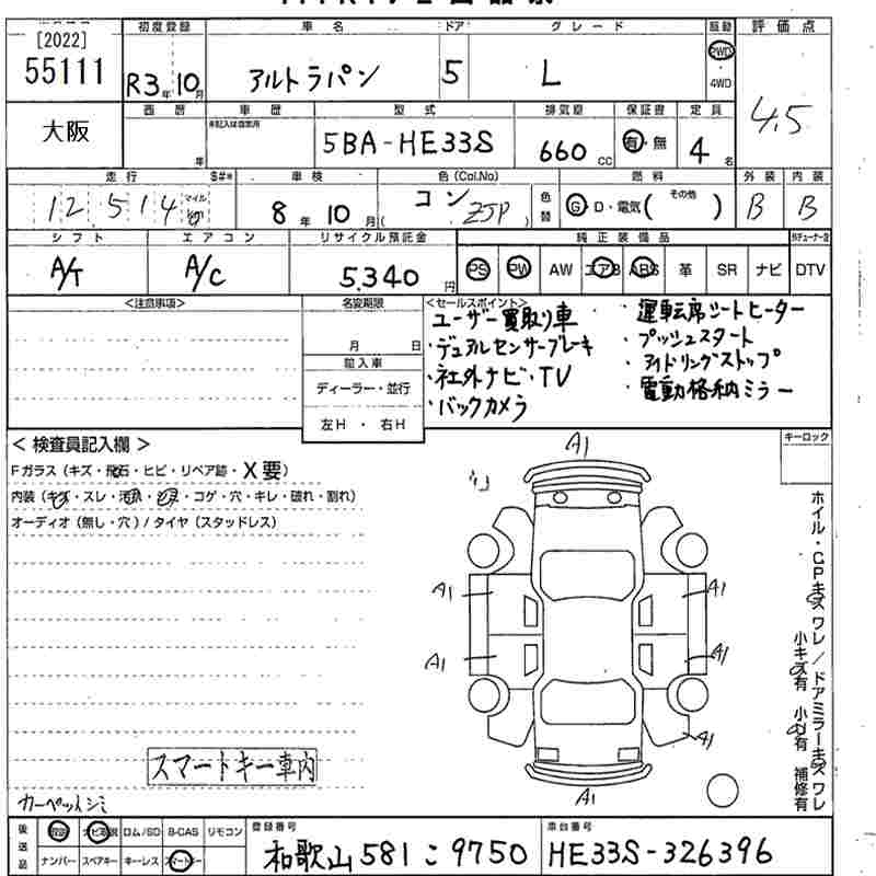 SUZUKI ALTO LAPIN