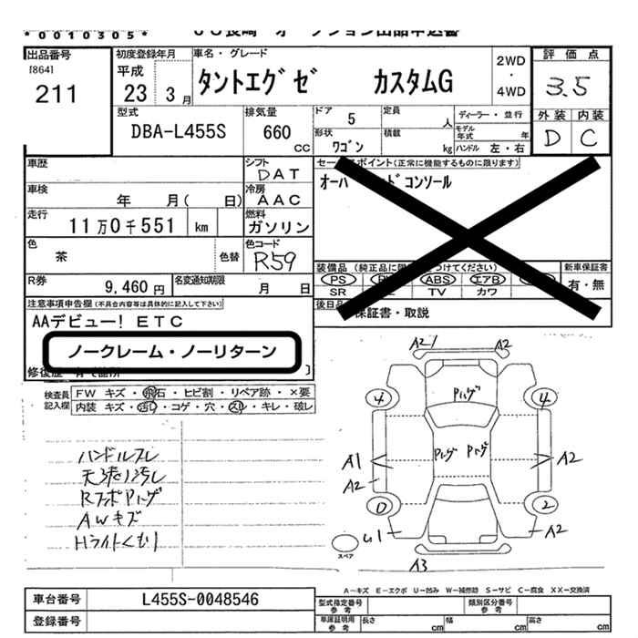 DAIHATSU TANTO EXE