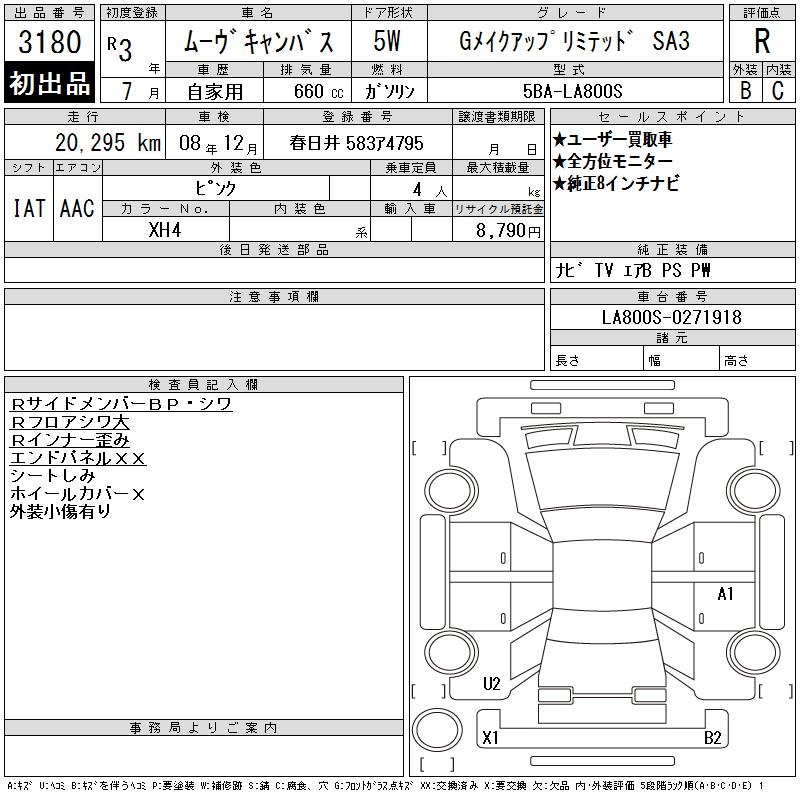 DAIHATSU MOVE CANBUS