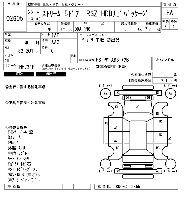 HONDA STREAM