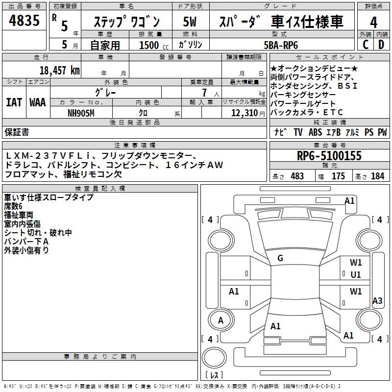 HONDA STEPWGN