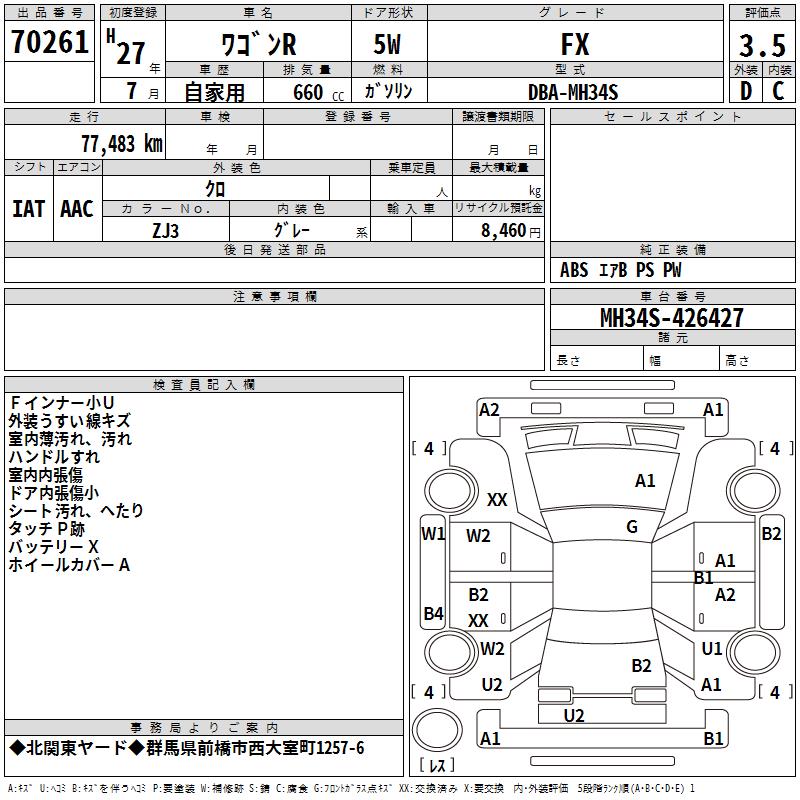 SUZUKI WAGON R