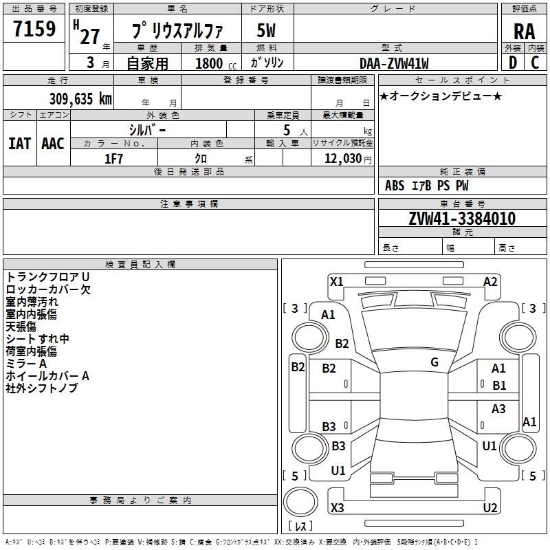 TOYOTA PRIUS ALPHA