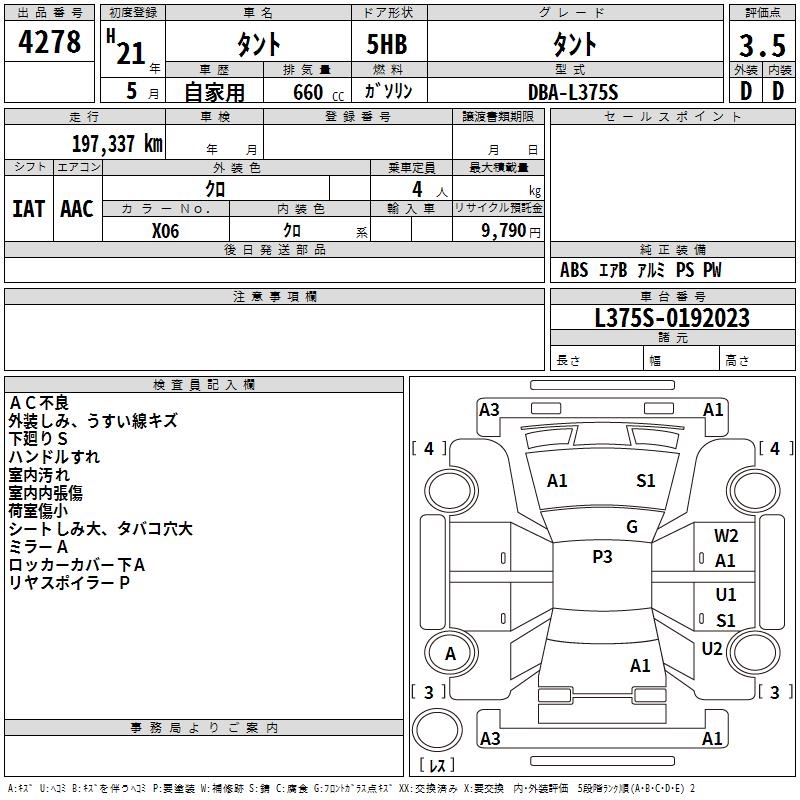 DAIHATSU TANTO