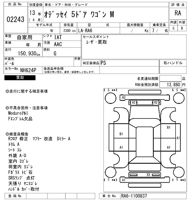 HONDA ODYSSEY