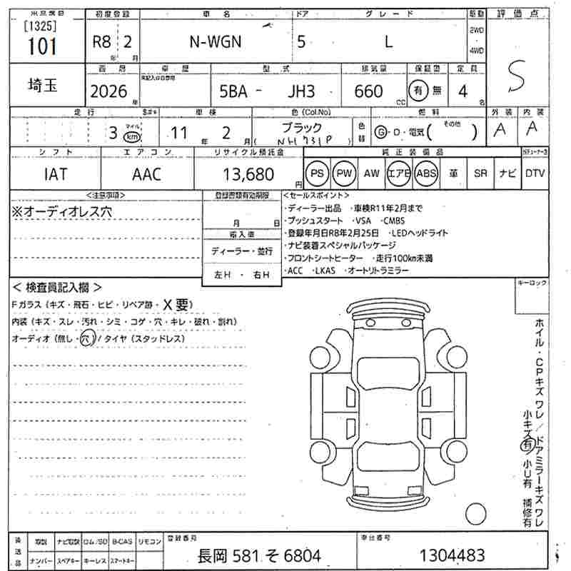 HONDA N-WGN