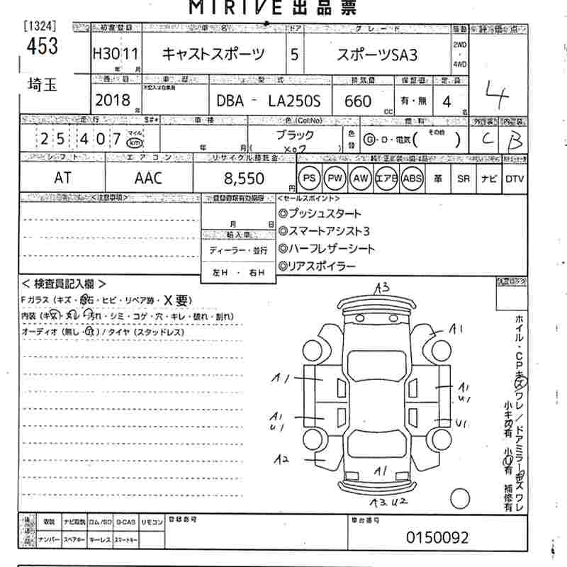DAIHATSU CAST