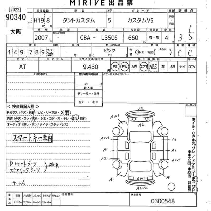 DAIHATSU TANTO