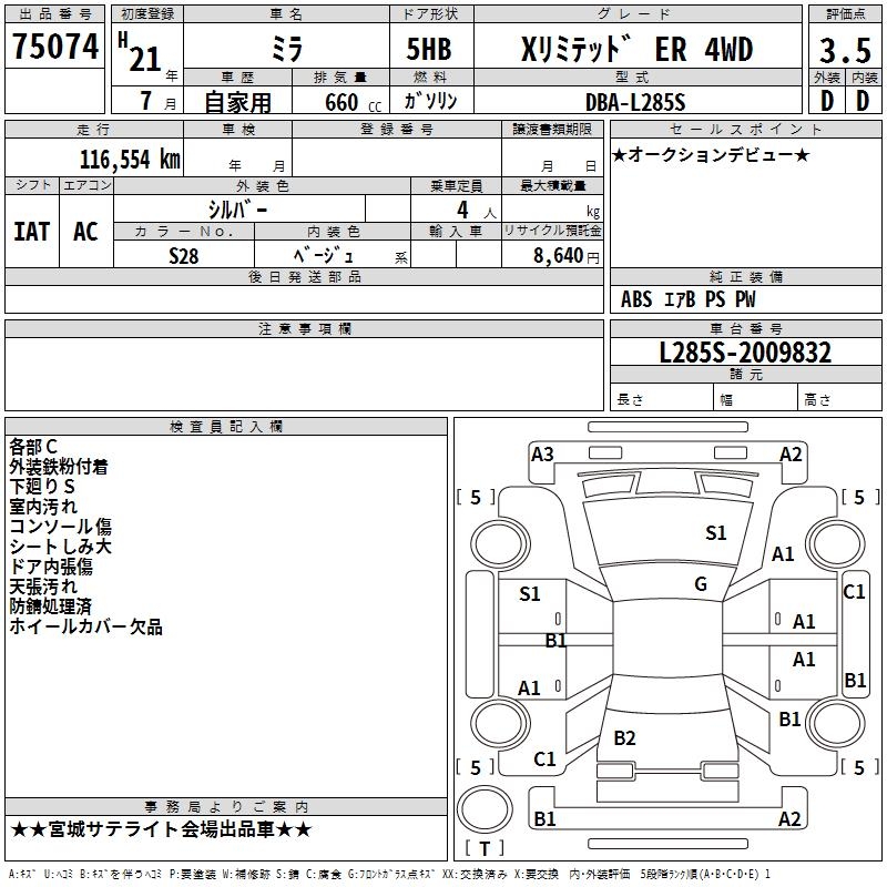 DAIHATSU MIRA