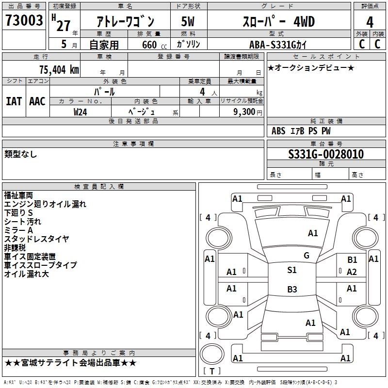 DAIHATSU ATRAI