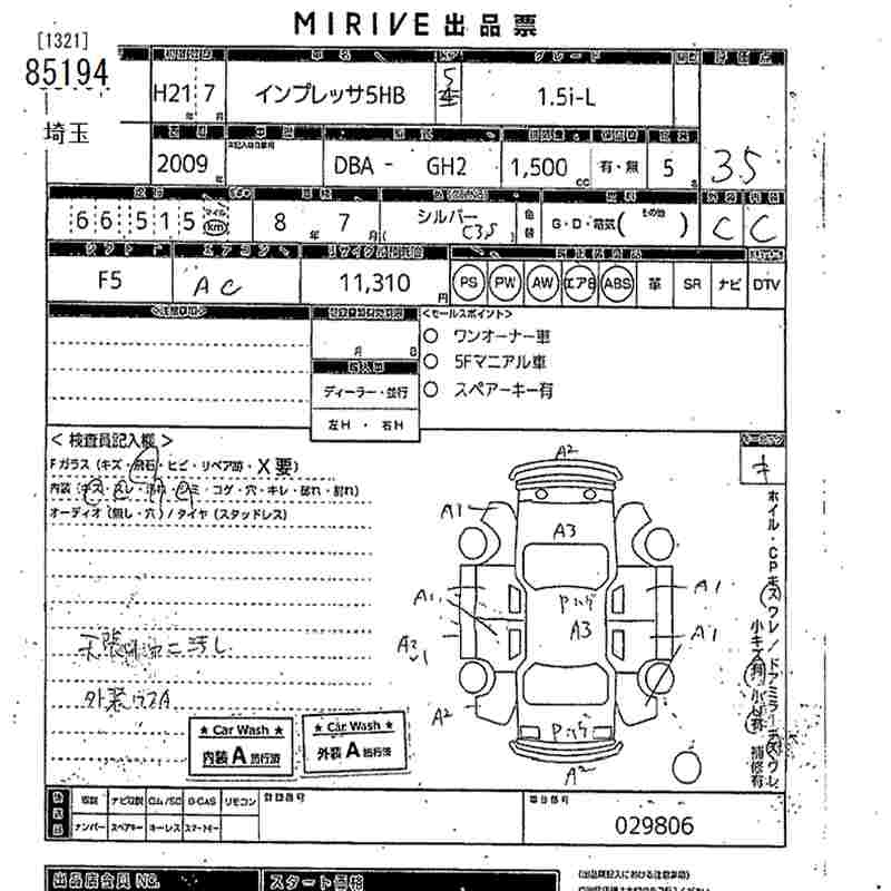 SUBARU IMPREZA