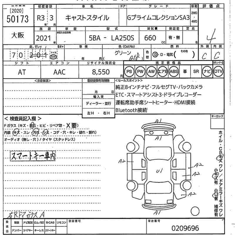 DAIHATSU CAST