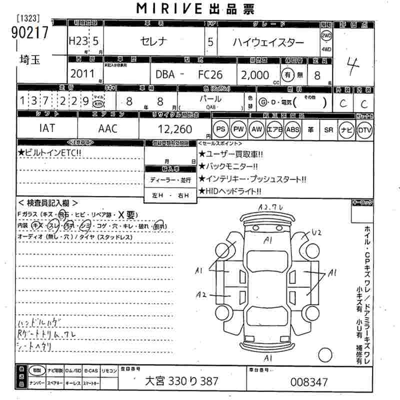 NISSAN SERENA
