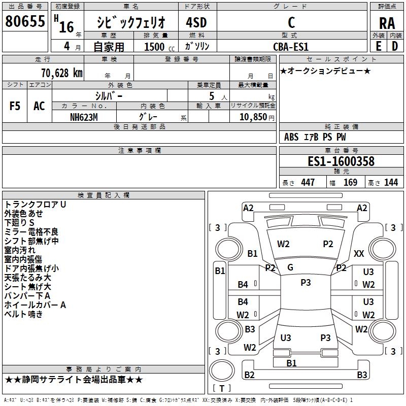 HONDA CIVIC FERIO