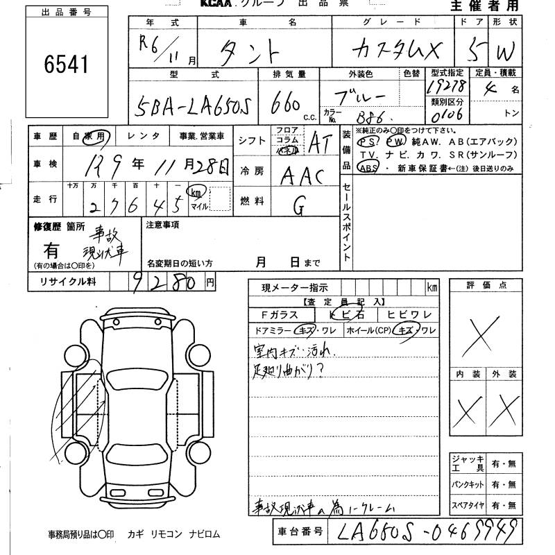 DAIHATSU TANTO
