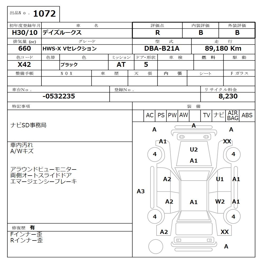 NISSAN DAYZ ROOX