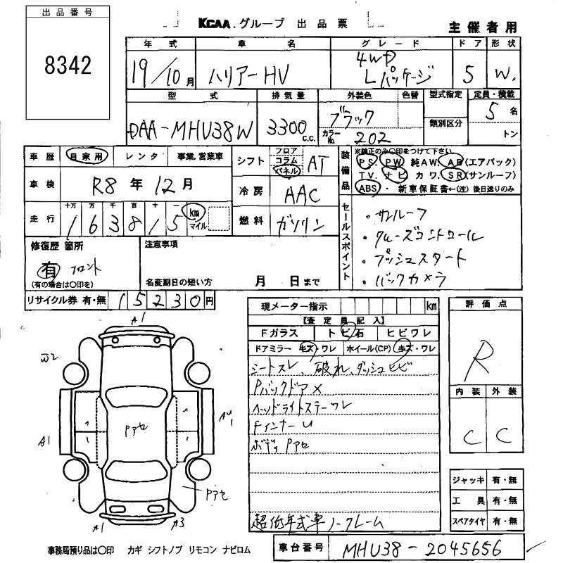 TOYOTA HARRIER