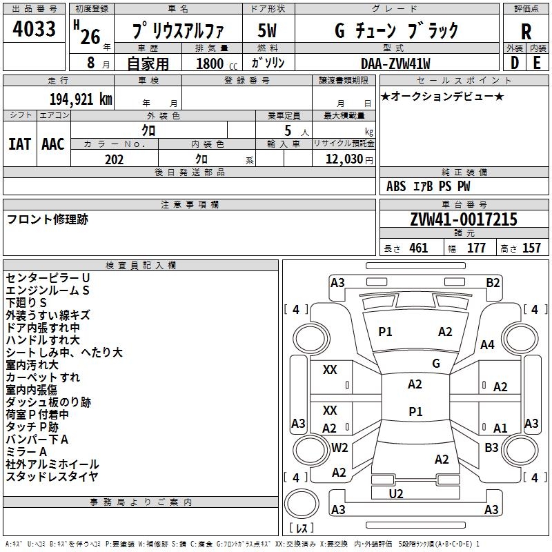 TOYOTA PRIUS ALPHA