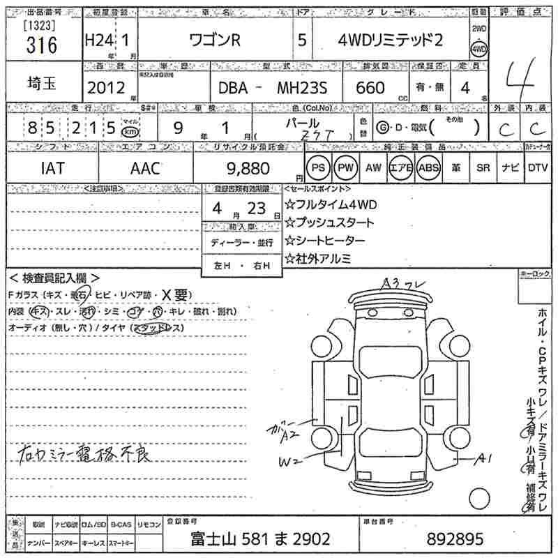 SUZUKI WAGON R