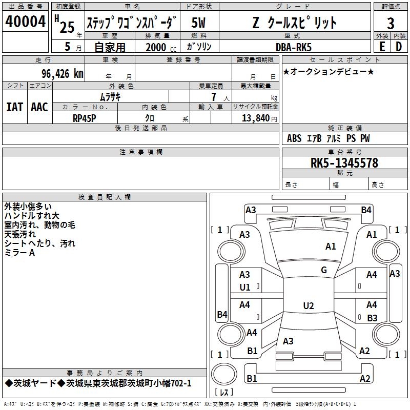 HONDA STEPWGN