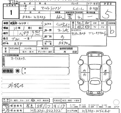 SUZUKI ALTO LAPIN
